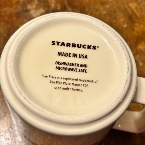 2015 Starbucks Pike Place The First Store Siren Mermaid Logo 14Oz Mug - Picture 6 of 7